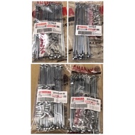100% ORIGINAL INDONESIA YAMAHA RXZ Y80 Y100 Y110 SS2 SPORT2 SRE FRONT REAR SPOKE JEJARI