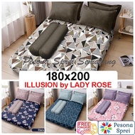 Sprei Lady Rose 180X200 Illusion / Sprei Lady Rose King Illusion /