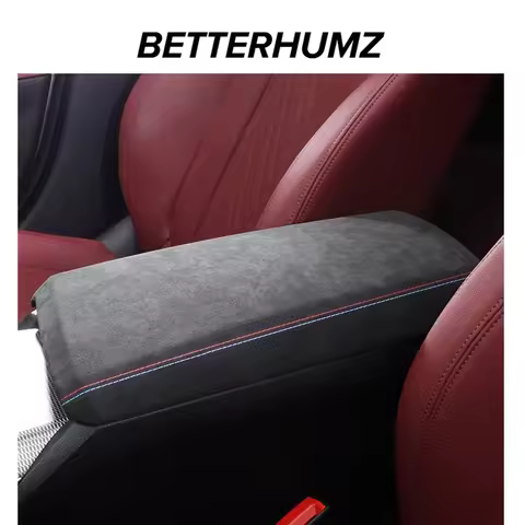 For BMW G20 G23 G42 G28 I4 I3 3 4 Series Made of Alcantara Car Armrest Box Panle Trim Cover Stickers