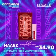 MAAEZ LIPMATTE GET MATTE - RED VELVET COOKIES