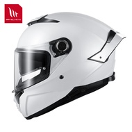 หมวกกันน็อค MT Thunder 4 สำหรับผู้หญิง หมวกกันน็อคแบบเต็มใบ 2 กระจก สำหรับผู้ชายและผู้หญิง ฤดูใบไม้ผ