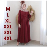 Gamis POLOS GAMIS JUMBO GAMIS 5XL 3XL XXL XL L M Fit Up To 120kg