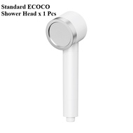 LODER ECOCO Handheld Bathroom Showerhead with Filter Build Water Pressure Enhancement And  Rainfall 
