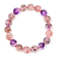 【正佳珠寶】超七 頂級冰淨體聚寶盆 10.8-11.3mm 超七水晶手珠