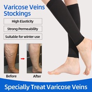 ป้องกันน่องเส้นเลือดขอดถุงเท้ารัดกล้ามเนื้อ,เกรดทางการแพทย์ One ความดันรักษาขาเส้นเลือดขอดถุงเท้าเนื้อสีดำสี