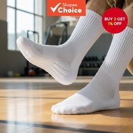 Men's Mid-calf Summer Basketball Socks - Odor and Moisture Resistant