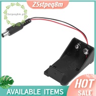 9V Volt Battery Holder Box Case Plug 5.5X2.1 for  Breadboard Power Supply