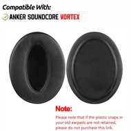 For Anker Soundcore Vortex Headphone Earpads Cushion Sponge Headset Earmuffs Replacement Cover