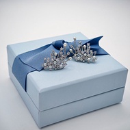 Zhao Jinmai Same Style HEFANG HEFANG Dazzling Nebula Earrings Female Elegant Temperament Earrings Ea