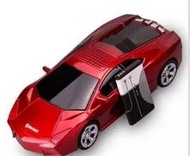 蘭博基尼迷你攜帶型藍牙喇叭 MP3收音機 低音炮 小汽車跑車模型音箱 518