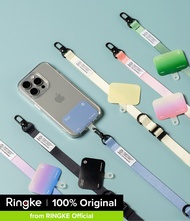 Ringke Holder Link & Snap Hook Lanyard Strap Combo - สายคล้องคอโพลีเอสเตอร์แบบปรับได้พร้อมตัวเชื่อมต