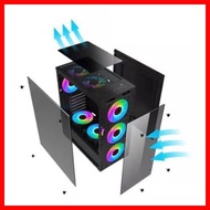 ◈ ☈ ♚ Keytech T850 Tempered Glass Gaming PC / Desktop Case ATX MATX