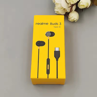 Realme Buds 3 Earphone In-Ear Wired Built-in Microphone 3.5MM Type C Earbuds Headset For Realme 10 1