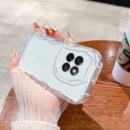 For Honor X8b  Phone Case Honor X8B Case Honor LLY-LX1 LLY-LX2 LLY-LX3 Clear TPU Wave Soft Case Cove