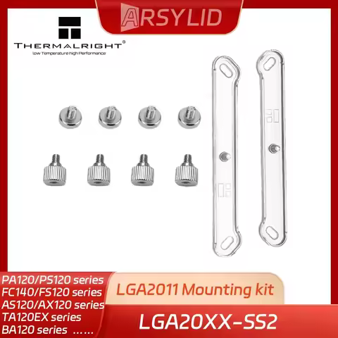 LGA20xx-SS2 LGA2011 LGA2066 Mounting Kit Bracket for Thermalright PA-120 SE FC140 FS140