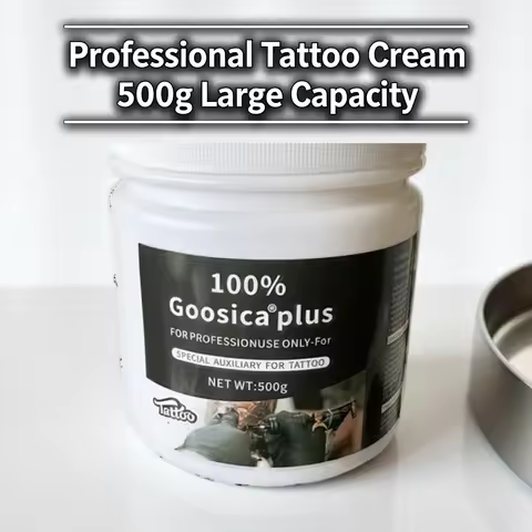100% Black Goosica Plus Tattoo Cream Before Permanent Makeup Eyebrow Lips Liner Microblading Piercin