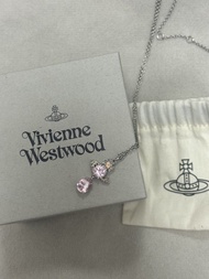 Vivienne Westwood 粉色寶石項鍊