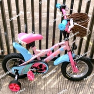 WIMCYCLE BUGSY SEPEDA ANAK PEREMPUAN 12 INCH