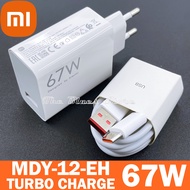 XIAOMI TURBO CHARGER 67W Original MDY 12 EH MDY-12-EH For Xiaomi Redmi Note 12 Pro Redmi 12T Redmi N
