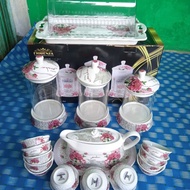 Toples set dan mangkok cuko set fiorenza