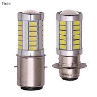 Tirde 1PC px15d ba20d LED fog light automatic motorcycle headlight 33 SMD motor light headlight CCD