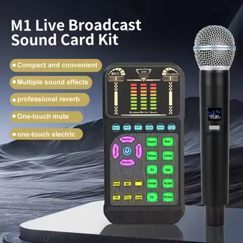Studio USB Audios Adapter Card Smartests Noise Reductions for Podcasting Karaoke best sale