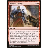 MTG-Magic the Gathering-Adventures in the Forgotten Realms-Price of Loyalty-Near Mint