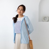 水潤白抗UV保濕防曬外套-水晶藍 UV外套 涼感 遮陽外套