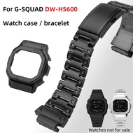 Kit Keluli Tahan Karat 3-warna untuk Casio 3516 DW-H5600 Sarung Gelang Bezel Logam Perak Emas Hitam 