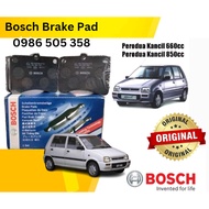Bosch Perodua Kancil Front Brake Pad 0986505358 for 660cc / 850cc