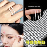 Semicircle Pearl Ready Stock Pearl Sticker Handmade Sticker Jewelry diy Wholesale Simulation Decorat