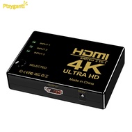 Ptsygantl HD Multimedia Interface Switch 3 In 1 Out 4k Splitter Switcher Selector HD Converter For Computers Monitor