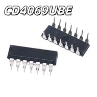 CD4069UBE CD4069 CD4069BE In-Line DIP14 Six Non-Door/Reverse Device IC