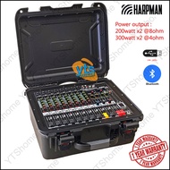 HARPMAN HPPM808 8CH POWER MIXER IN CASE
