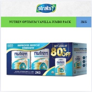 NUTREN OPTIMUM POWDER 800g x 2 FOC TRAVEL BAG / JUMBO PACK 2KG (800G X 2 PLUS 400G)