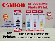 PGBK CANON GI-790 gi790 Pigment Waterproof ink for printer Pixma G3010 G2010 G1010 G4010 G2000 G3000