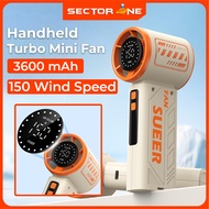 [150 Speed ] USB fan Portable USB Mini Fan kipas mini kipas tangan Turbo Fan Rechargeable Handheld F