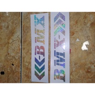 Hologram BMX Cutting Sticker