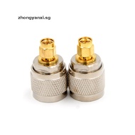 【zhongyanxi】 N-Type N Male Plug to SMA Male RF Coaxial Adapter Connector