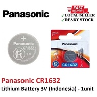 GENUINE CR1632 Panasonic Lithium Battery 3V (CR-1632/5BE)