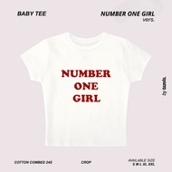 TAZELS | NUMBER ONE ROSEGirl T-SHIRT COTTON COMBED 24S