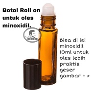 Roll-on bottle for ointment
