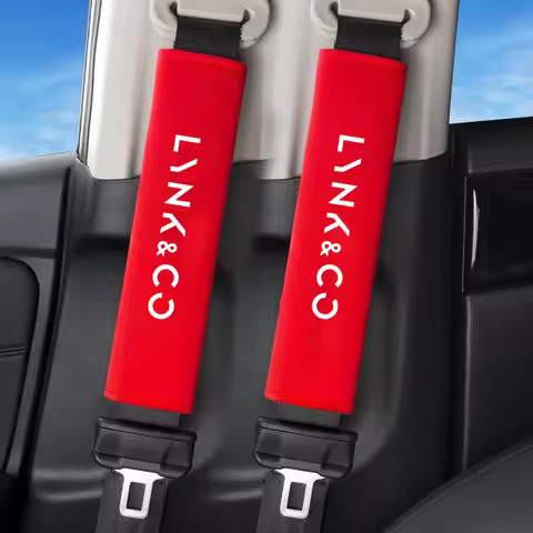 Car Seat Belt Protector Cover Safety Belt Shoulder Pad Accessories For LYNK&CO 06 03 05 08 09 01 02 