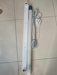 LED T8 tube plug and play / complete set / one set (LED tube + housing + wire + SIRIM 3-pin connecto