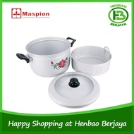 Maspion Panca Guna 22 cm Panci Kukus Langseng Nasi Steamer Rice Cooker