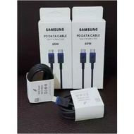 65W Samsung Type C to Type C Super Fast Charging 5A 65W Data Cable