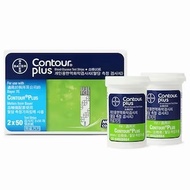 คอนทัวร์ พลัส แถบทดสอบกลูโคส contour plus 50 แผ่น / 100 แผ่น พร้อม FREEBIES