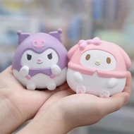 Sanrio Squishy Kawaii Cartoon MyMelody Kuromi Cinnamoroll Stress Squishy Toys Tiktok Squeeze Stress Relief Fidget Sensory Toy