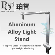 HappyFishLife Povi Aluminium Alloy L Bracket Hanging Stand Set for Aquarium LED Light