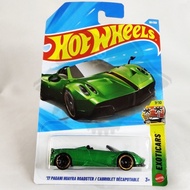 DIECAST HOTWHEELS REAL CARS 17 PAGANI HUAYRA ROADSTER, HOTWHEELS PAGANI HUAYRA
